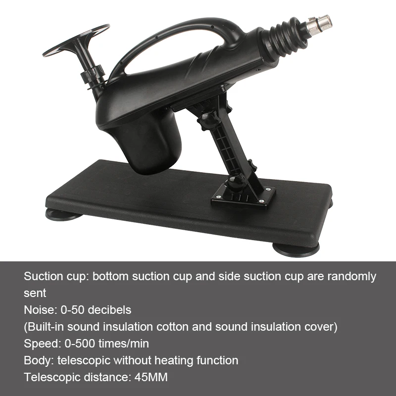 Automatic Telescopic Sex Machine for Man and Women 45mm Stroke 0-500rpm DIY Female Sex Toys