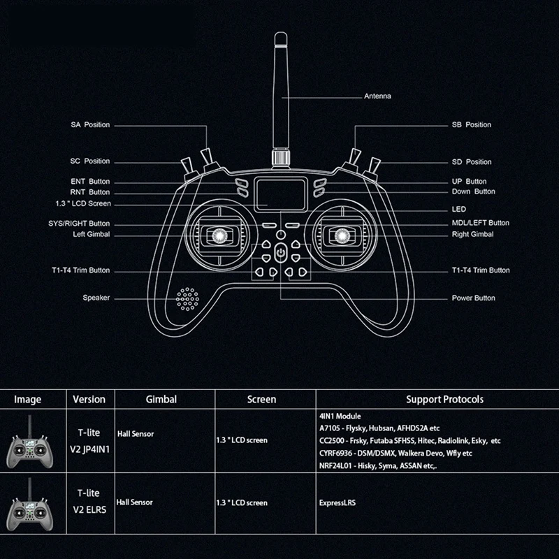 Devo Gaming Monitor Arm - 2 Monitors v2 - Black