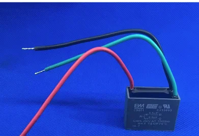 Ceiling Fan Capacitor – 3.5 Mfd / 3.5 Uf 250V, 50/60Hz – Replacement Fan Motor Part 2 thumbnail image