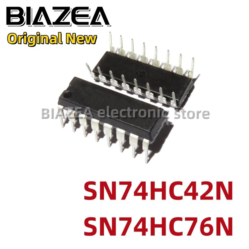 

1 шт. SN74HC42N SN74HC76N DIP-16