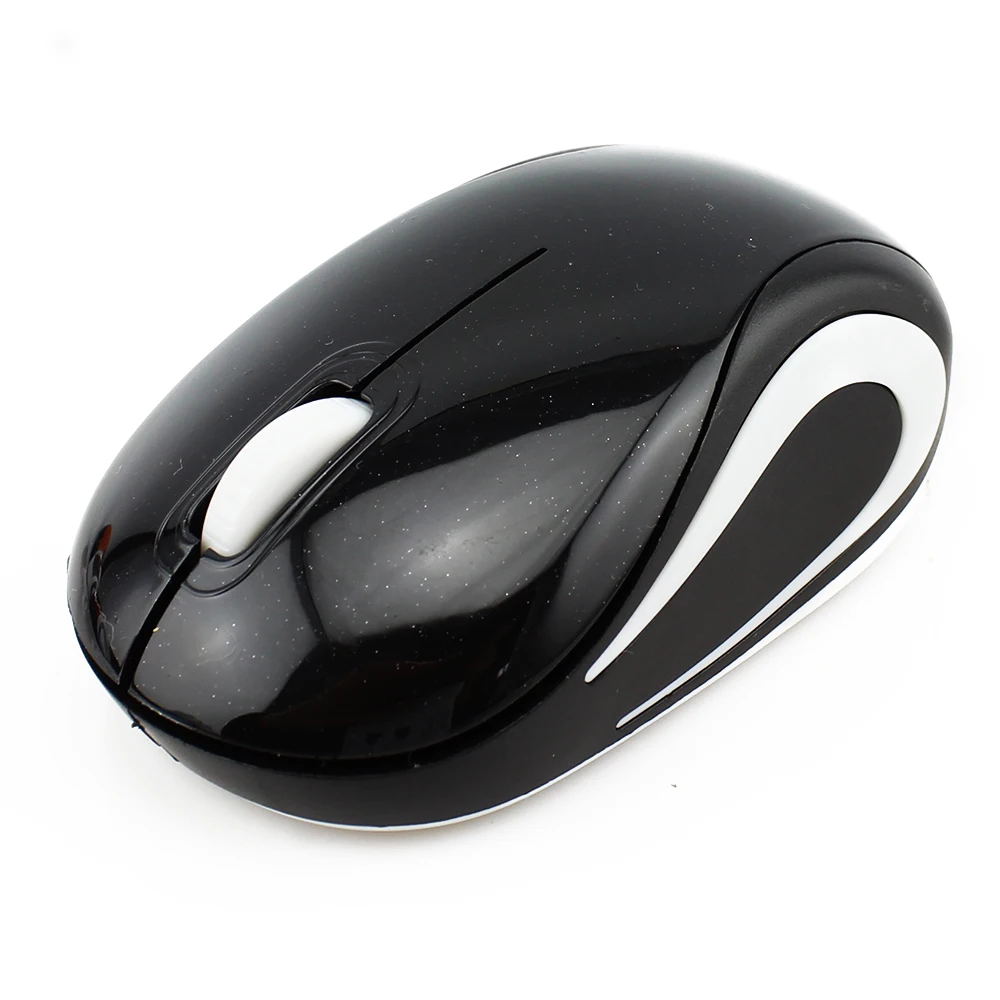 Charming Ergonomic Wireless USB Mouse - Portable Optical Design