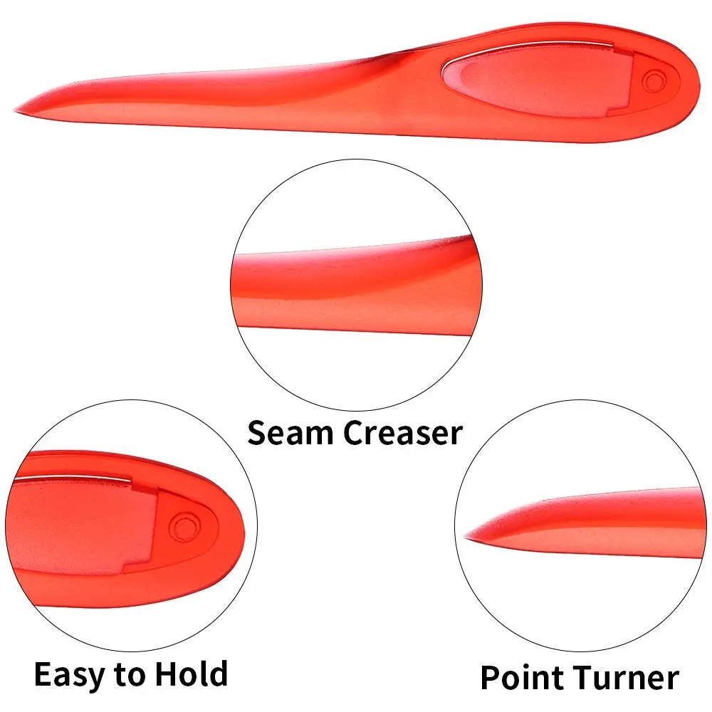Paper Cutter 1PC Colorful Plastic With Handle Point Turner Seam Creaser Letter Opener Mark Presser Office School Supplies