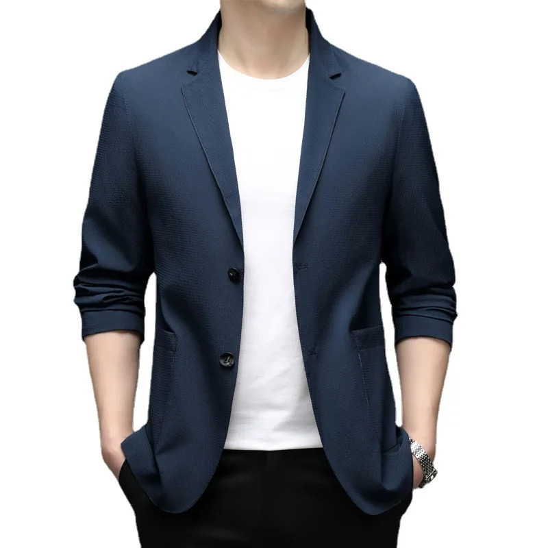 

5035-2023 new small suit men's Korean version of slim suit men's youth suit jacket