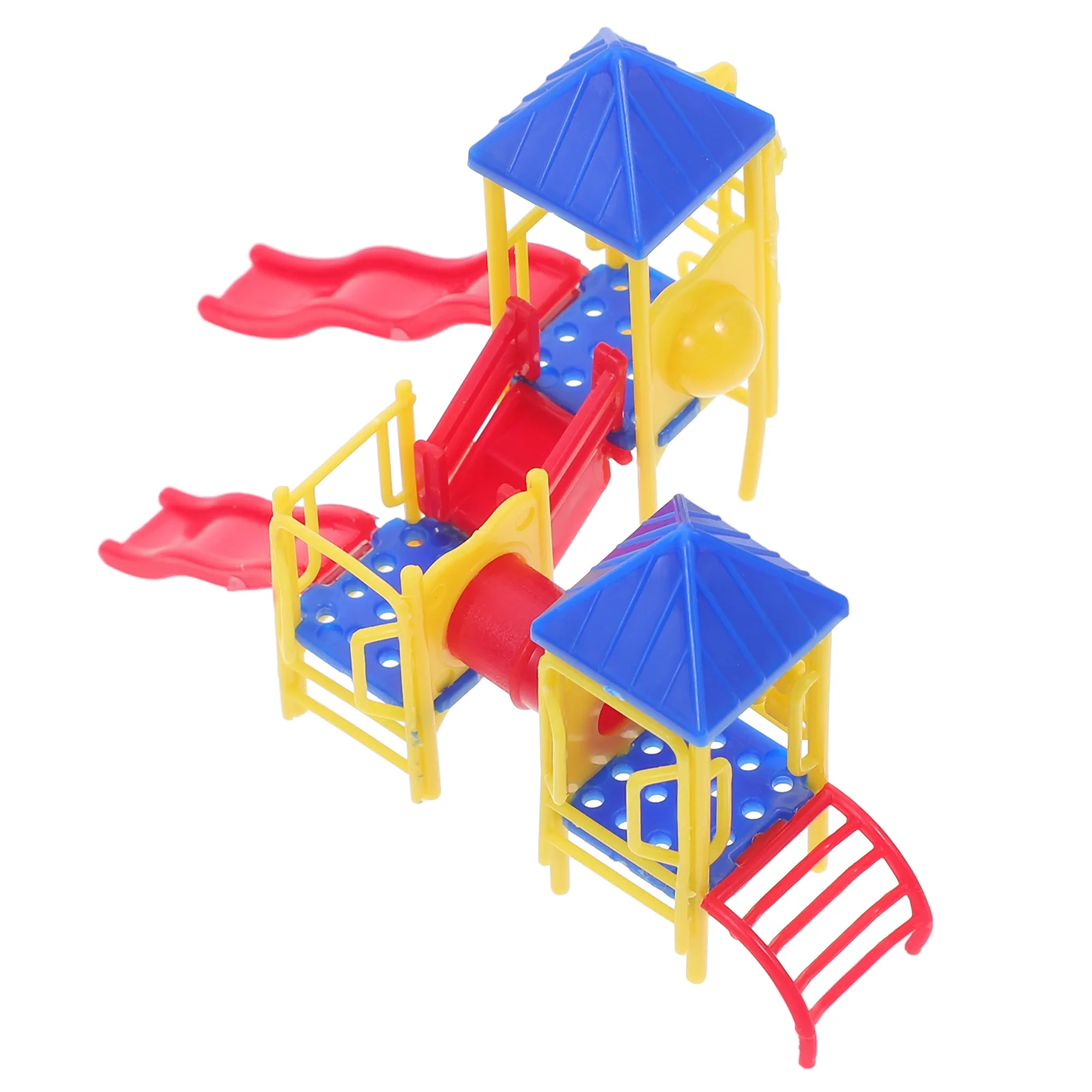

The Slide Toy Child Toys Dollhouse Miniatures Models Small Playground Plastic Sand Table Material