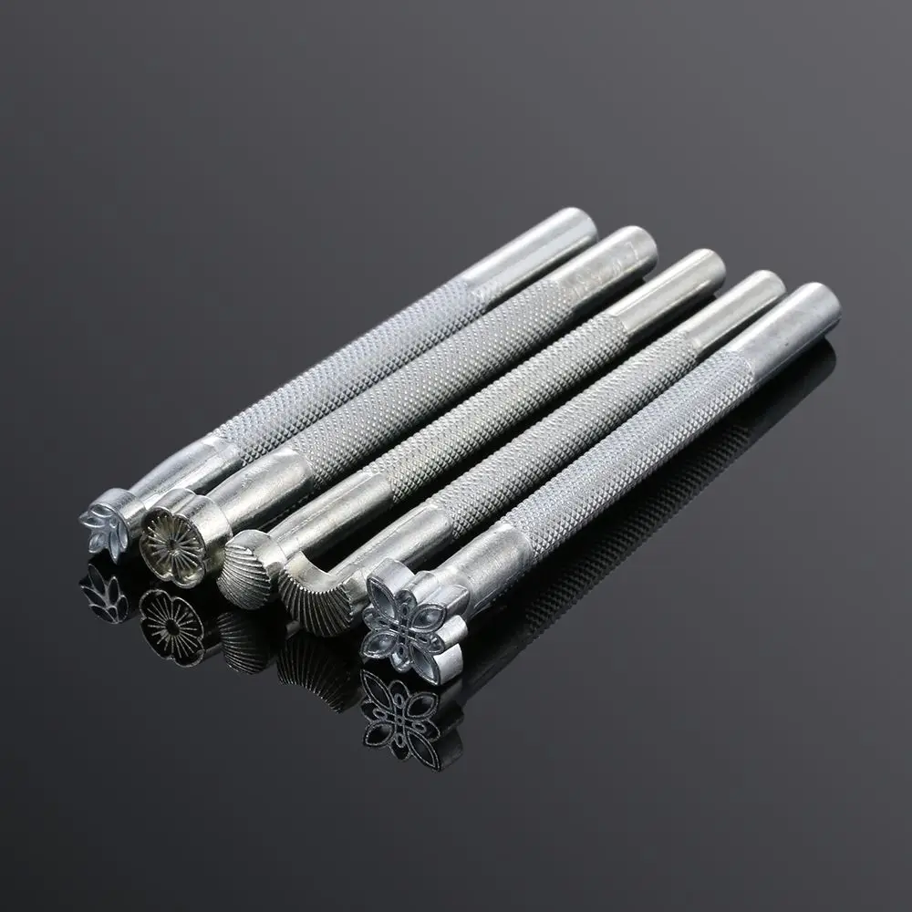 Leather Craft Stamps Leather-craft Metal Leather Working Saddle Making Tool Carving Leather Craft Stamps