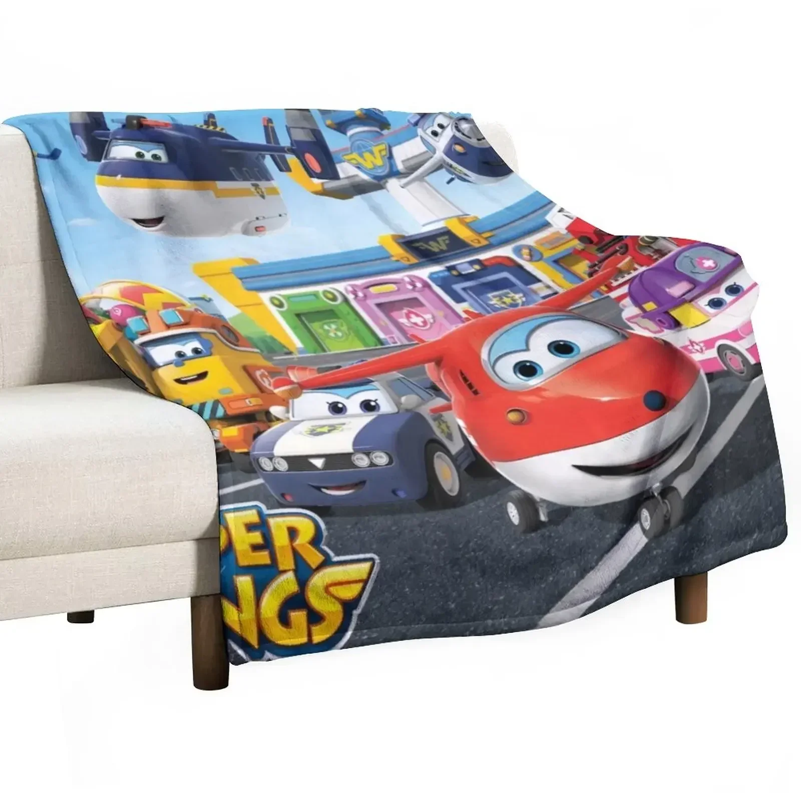 

Super Wings Throw Blanket Luxury Throw Summer Beddings Blankets