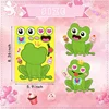 8Pcs Animal Sticker Emotions Cards Puzzle Diy Sticker Books Set for Kids Toddlers Cute Cartoon Decorative Sticker Kid Toys Gifts 5