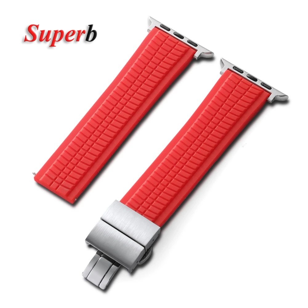 Luxury Rubber Sports Strap - Premium Bracelet