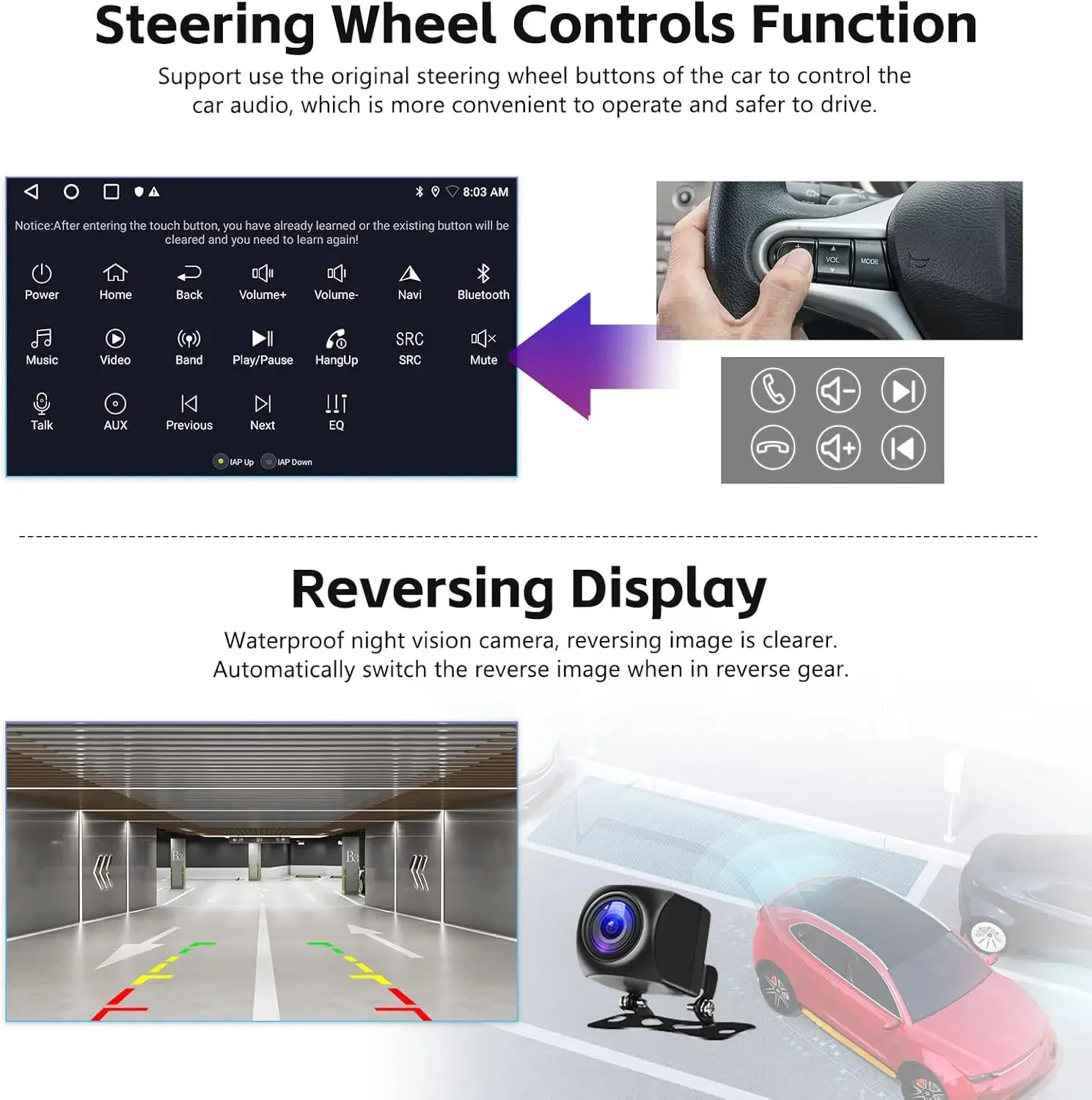 Android Car Stereo for Hyundai Sonata with Carplay and Touchscreen