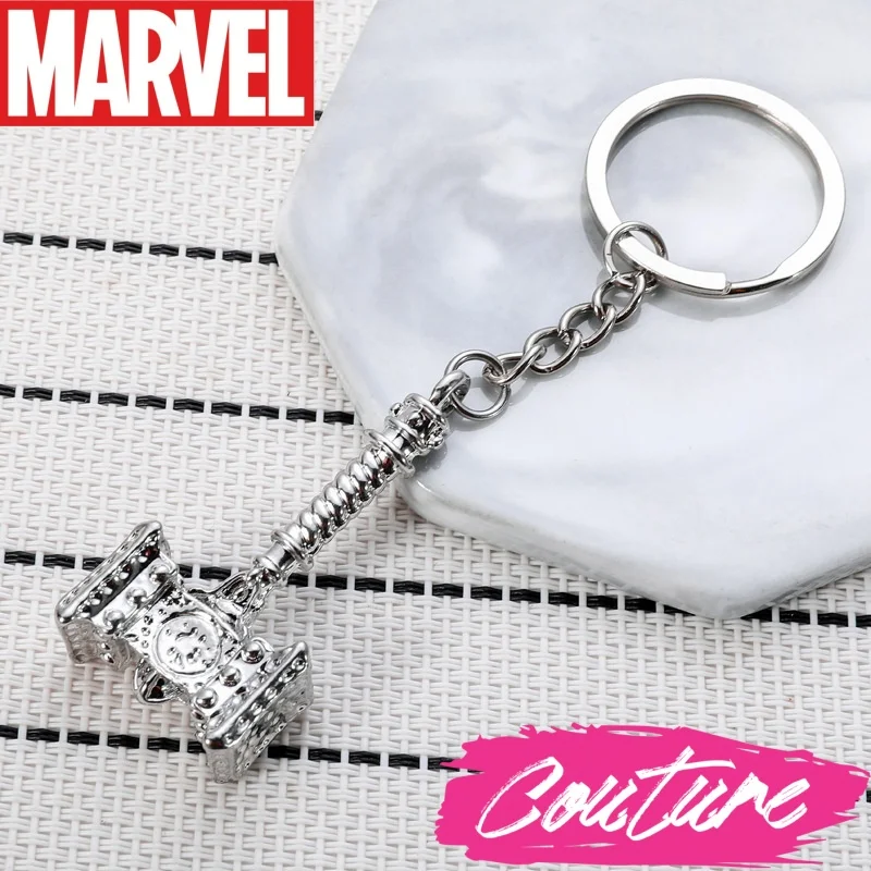 Marvel Toys Thor Portachiavi The Avengers Iron Man Rocket Spider-Man Hulk Loki Thor Captain America Panther Portachiavi Modello Regali