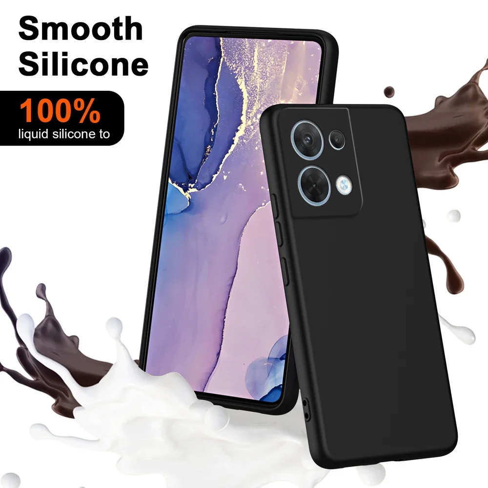Luxury Liquid Silicone Phone Case - Elegant Back Cover Phone Accessory
