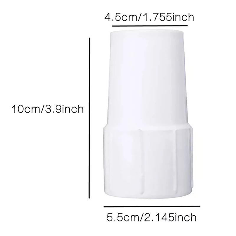 수영장 호스 커넥터 엔드 커프 왼손 38mm, 진공 나사 흡입 파이프용, 1 개
