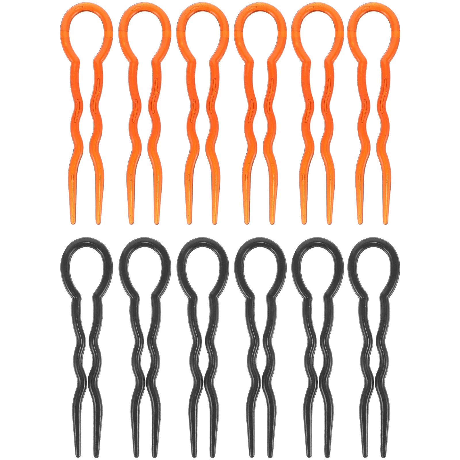 

U Shaped Hair Clips Simple Hair Pins Fast Spiral Hairpin U Shaped Hair Braid Twist Pins U Shape Hair Clip Styling Tool