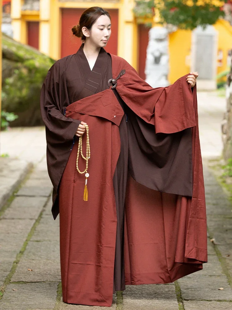Monk laymen Kasaya 4 Colors for Adults Buddhist Monk Rope Uniform Buddhism Events Clothing Buddha Fifth Seven Clothing Kasaya