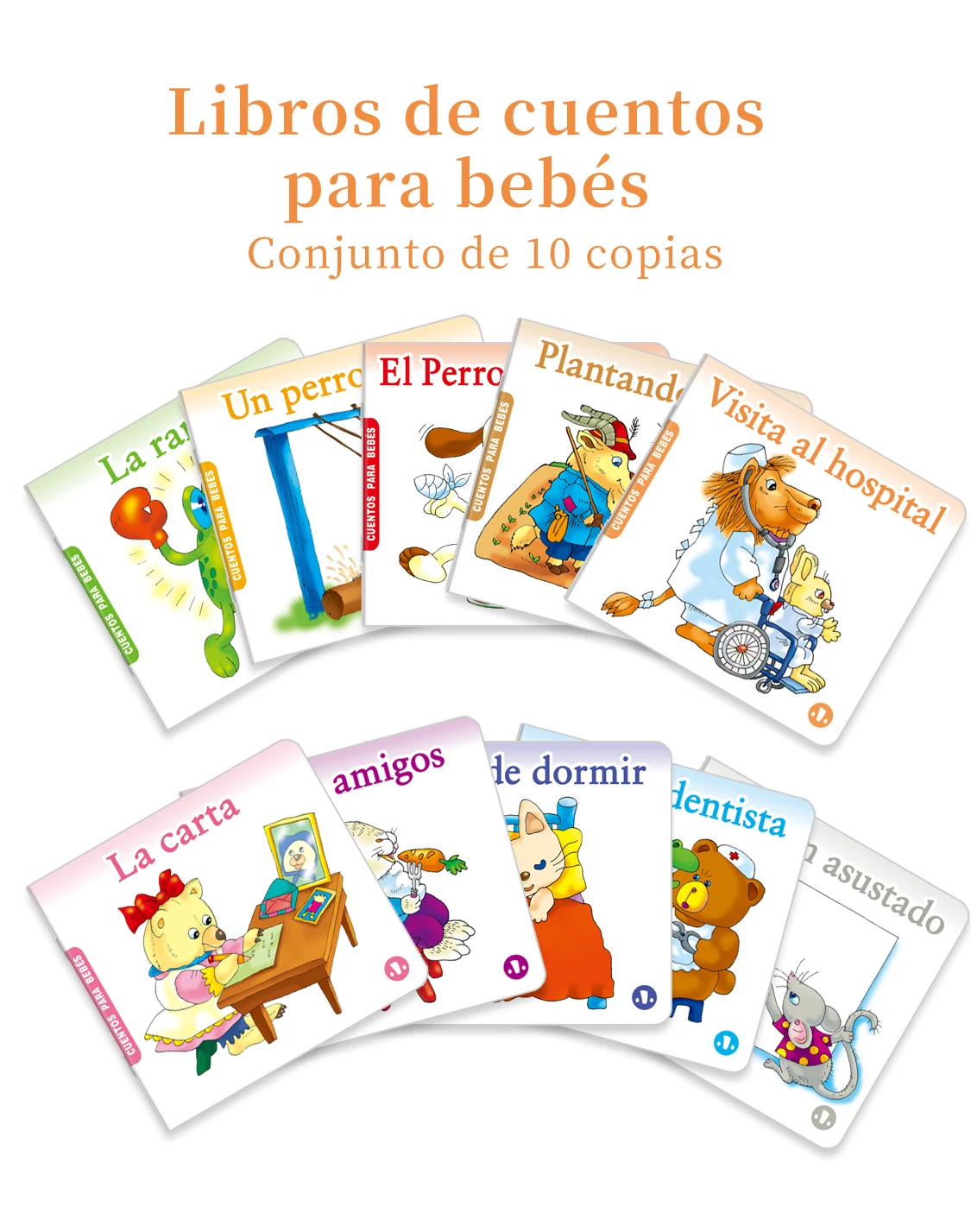 10 Baby Bedtime Story Books Set 1