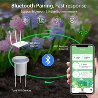 Tuya Smart Soil Sensor Solar Powered Planting Temperature and Humidity Meter IP66 Wireless Soil Tester Turf Gardening - Image 6