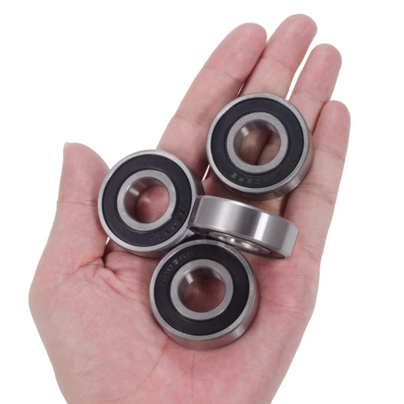 Donepart 6203-2RS Rillenkugellager – 17x40x12 Mm, Doppelt Abgedichtet, ABEC3. Perfekt Für Elektromotoren, Poolpumpen, Fahrräder & Rasenmäher.