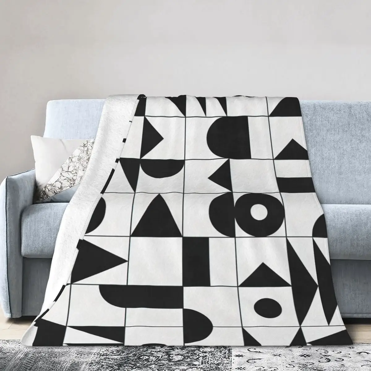 

My Favorite Geometric Patterns Bed Blanket Flannel Blanket Flannel Blanket Air conditioning blanket