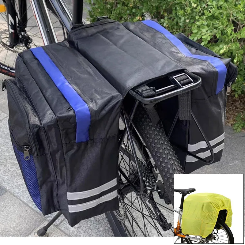 CyclingDoubleSideRearRackTrunkBagMountainRoadBicycleSeatPack