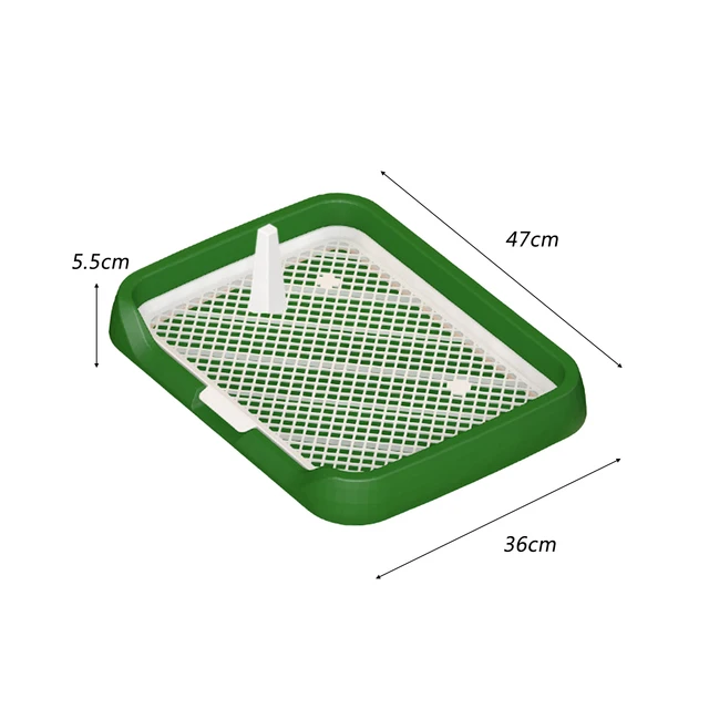 Pee Pad Holder Indoor Dog Pee Station, Dog Dog Potty Tray, Puppy