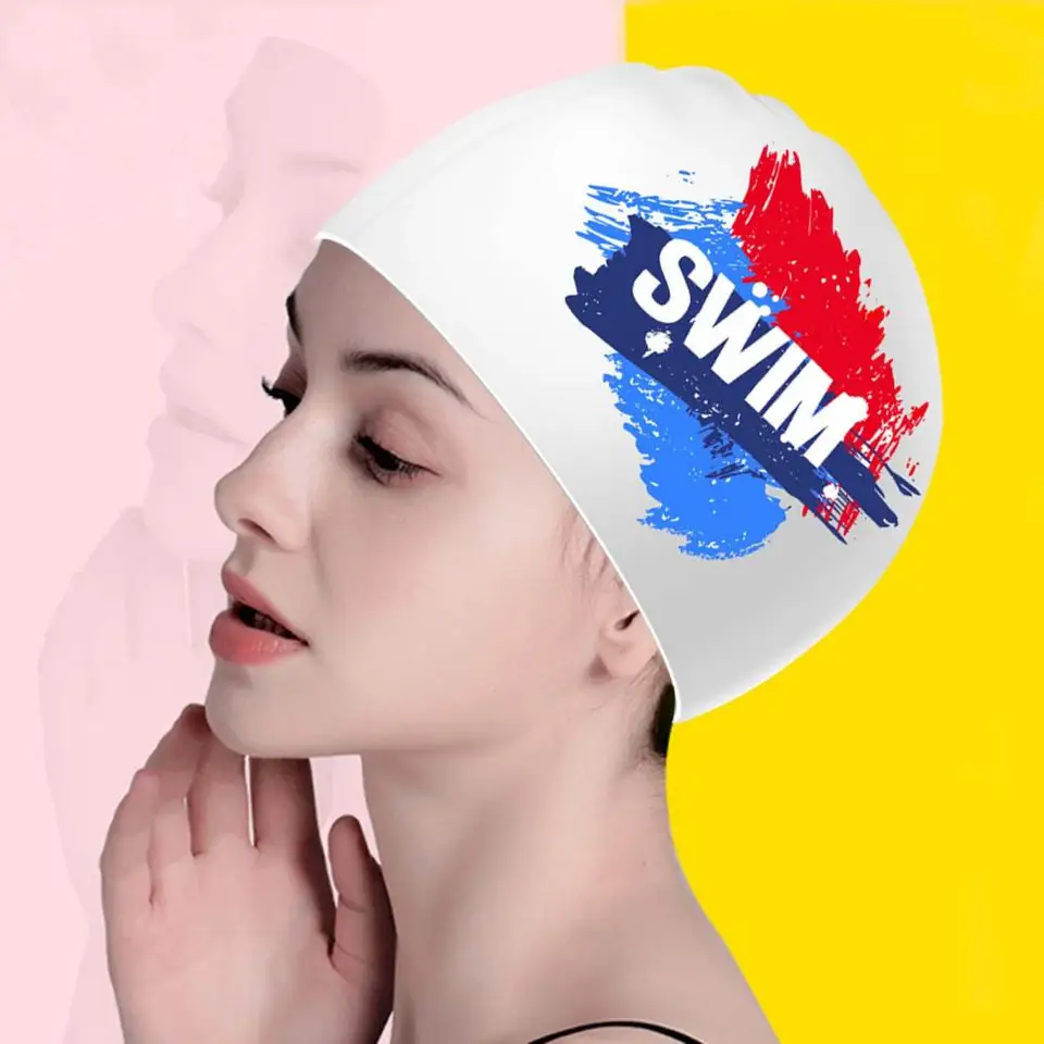 Bonnet De Bain Unisexe Séchage Rapide - Polyester/élasthanne, Pour Piscine, Plage, Vacances