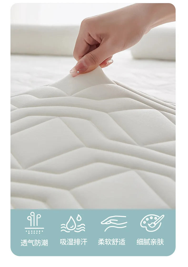 Description Picture 5 of itemSoft Mattress Portable Spong Bedroom Furniture Accessories Cushioned Single Tatami Mat Soft Mattress Topper for Single Top Grade