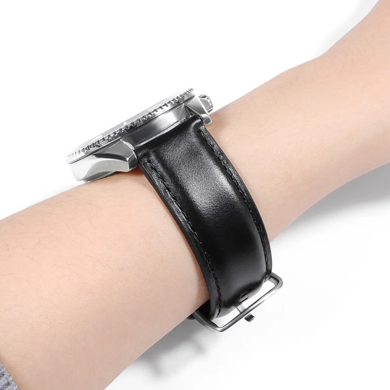 Vintage Genuine Leather Quick Release Watchband Strap - Cowhide