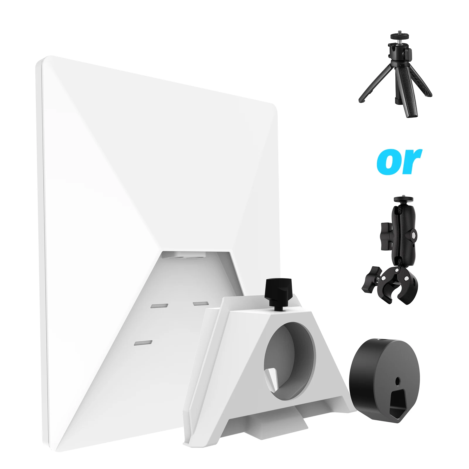 Starlink tripod Adapter Compatible with Starlink Mini 1/4-20 and 3/8-16 threaded and piping adapters