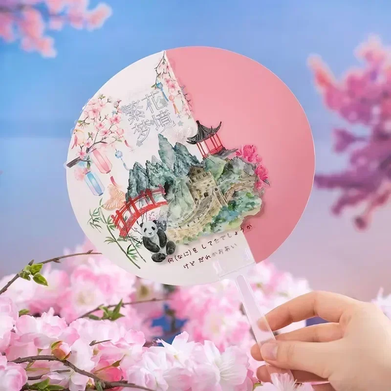 1Roll Cherry Blossom Love Song Landscaping Tape Handbook Base Collage European DIY Adhesives Supplies Scrapbooking 60mm*2m 5