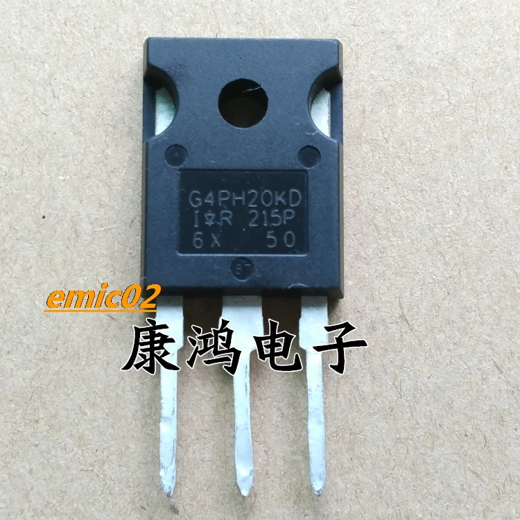 

5 шт., Оригинальные запасные части G4PH20KD IRG4PH20KD TO-247 MOS 5A/1200V