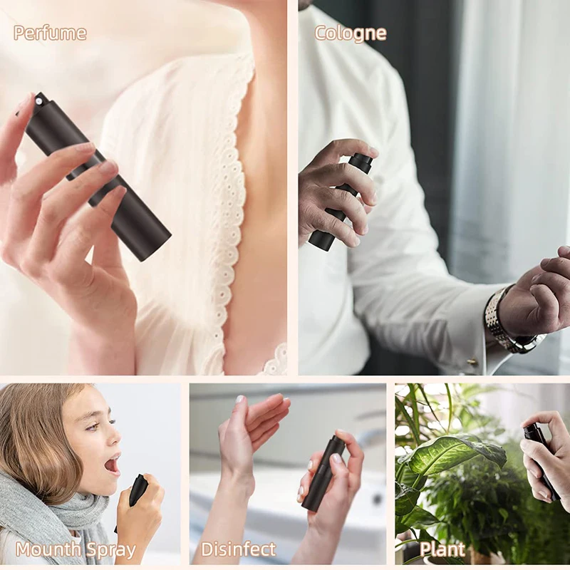 Perfume atomizer 7Pcs/set 8ML Atomizer Perfume Spray Bottle Travel Empty Cologne Dispenser Portable Sprayer Mini Perfume Atomizer