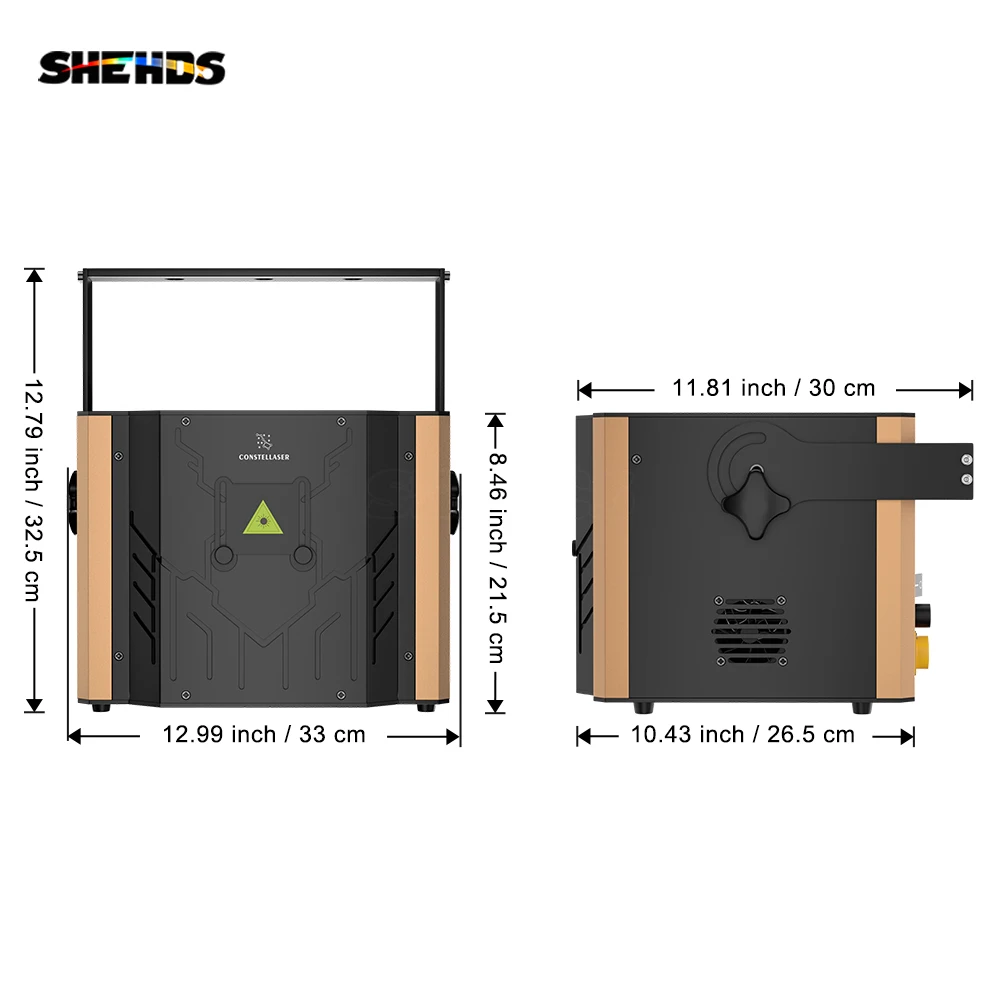 20KPPS 6W RGB animazione Par Light RJ45 ILDA protocolli scansione ad alta frequenza per DJ discoteca Wedding Theater