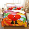 Bad Bunny Un Verano Sin Ti Duvet Cover Set Fashion Canvas Painting Bedding Set,Adults Teens Full Queen Size Comforter Cover Sets 1