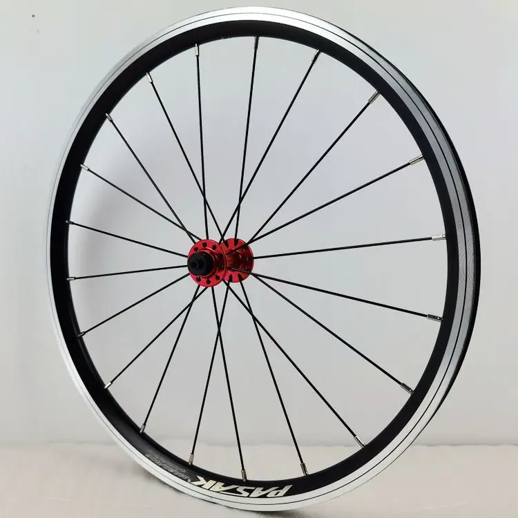 Description Picture 5 of itemFolding Bike Wheelset 20 Inch 406 451 Wheels 20h 24h Rim Brake Quick Release Lever Hub 74-130mm 100-130mm