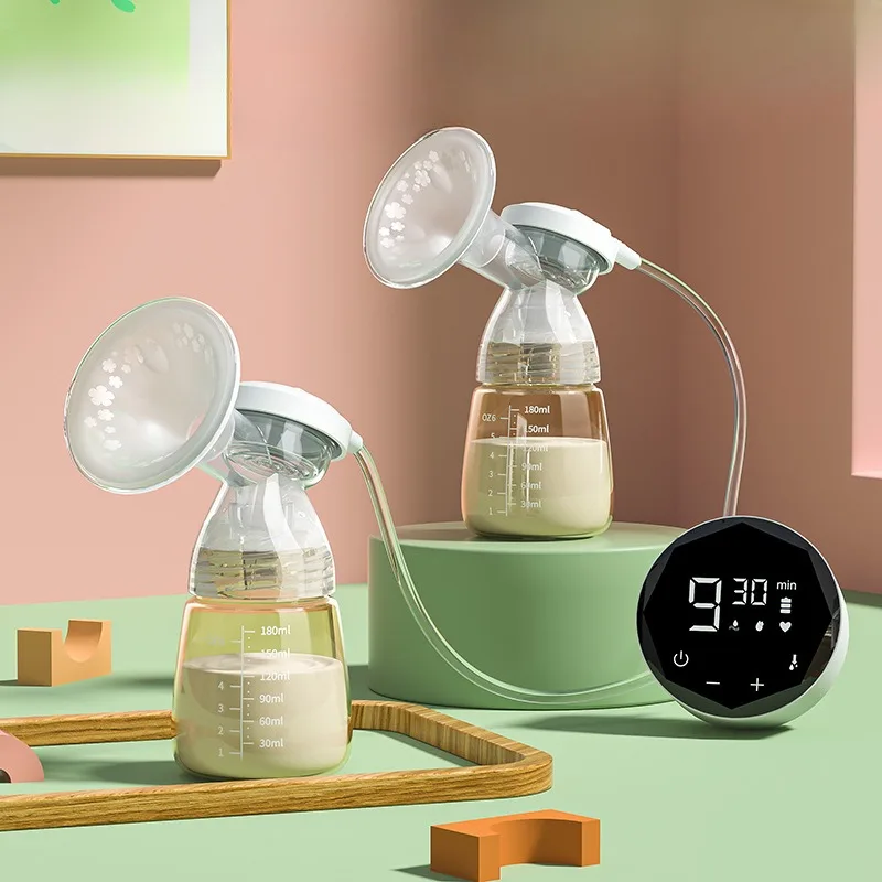 Electric Breast Pump Silent Milk Collection Hands-free Invisible Automatic Intelligent Breast Pump Portable A Must-have At Home