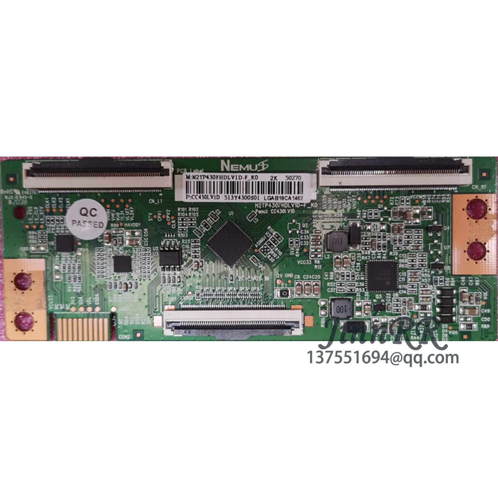 

CC430LV1D N2TP430FHDLV1D-T_A0 2K Оригинал для CC430LV1D N2TP430FHDLV1D-T_A0 2K logice board с экраном