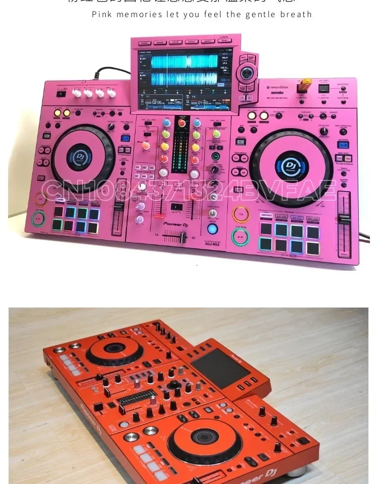 protective sticker Pioneer XDJ-RX3 RR RX RX2 XZ all-in-one DJ controller with film full surround protection for disc printer 3