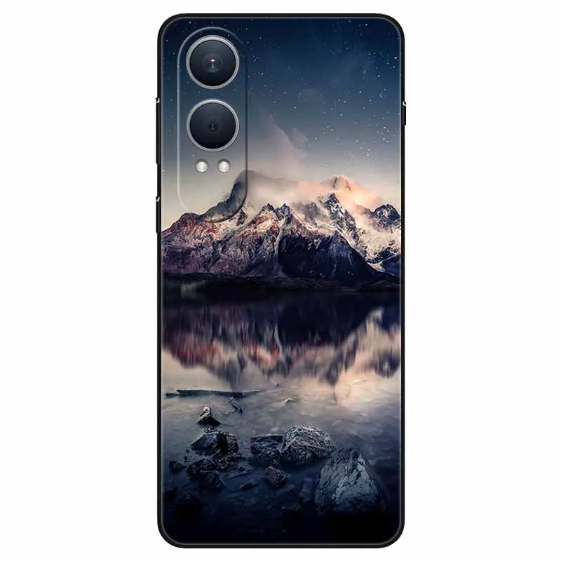 Floral Silicone Soft TPU Phone Case – Shockproof Protector Bumper Cover for OnePlus Nord CE4 Lite 5G