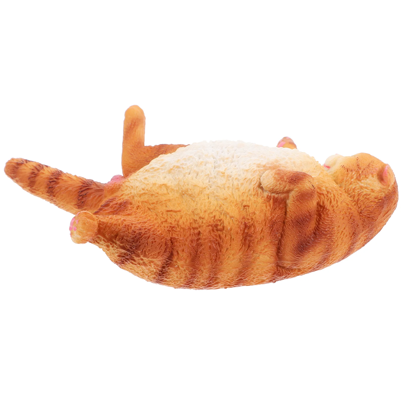 

Garden Cat Statue Figure Outdoor Decor Ornament Cute Lawn Desktop Animal Yard Figurine