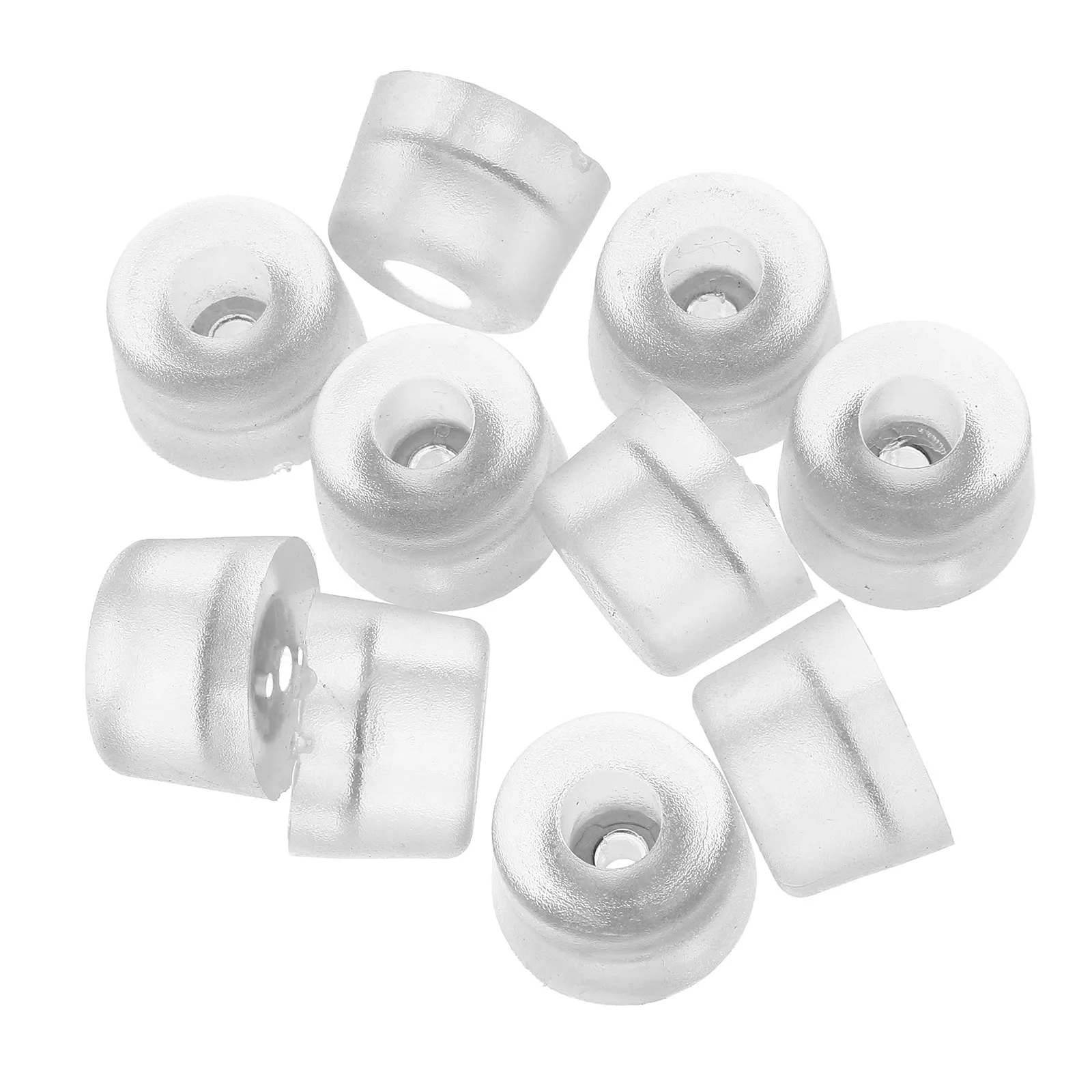 10Pcs 가구 다리용 부드러운 투명 실리콘 미끄럼 방지 패드 의자 테이블 책상 소파 바닥 보호 쿠션 가드