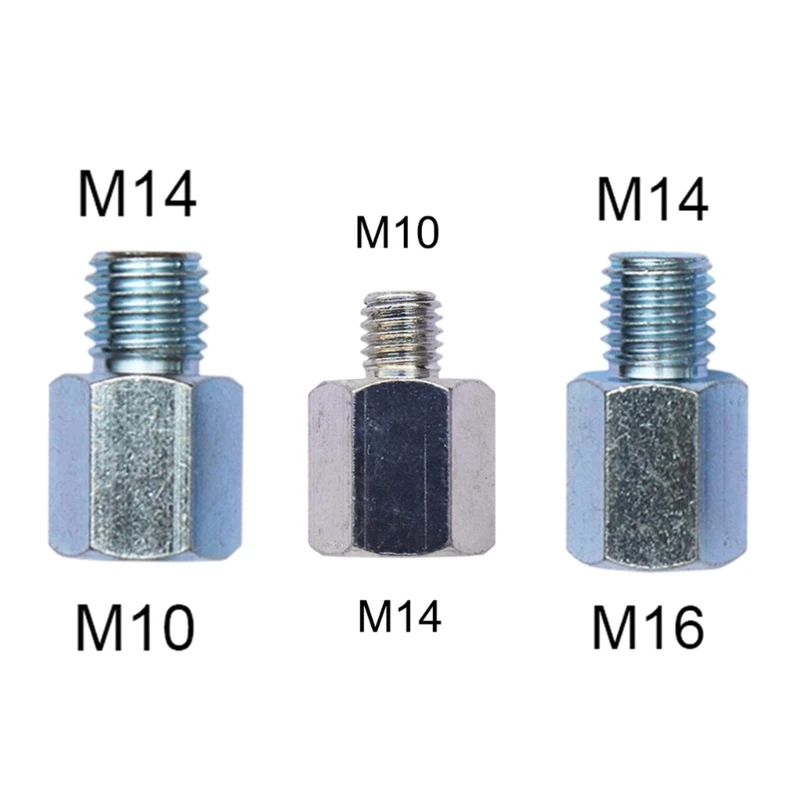 Angle Grinder Polisher Interface Connector Adapter M10 M14 M16 Thread