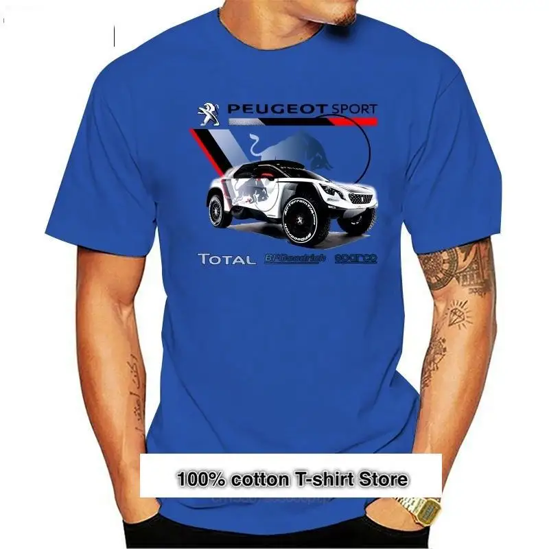 Camiseta De Verano Para Fanalticos De Coches Franceses, 2021, Rally, Dkr, Peru, Argentina, Francia, 3008, Novedad De 2021