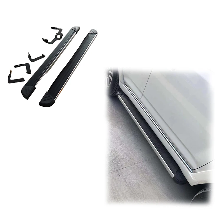 

2010-2021 accessories Raptor Aluminum Side Steps sidestep Running Boards Black for 4Runner