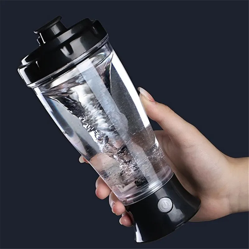 350ml Electric Protein Shaker Mixing Cup Automatic Self Stirring Water Bottle  Mixer One-button Switch Drinkware for Fitness Gym - AliExpress