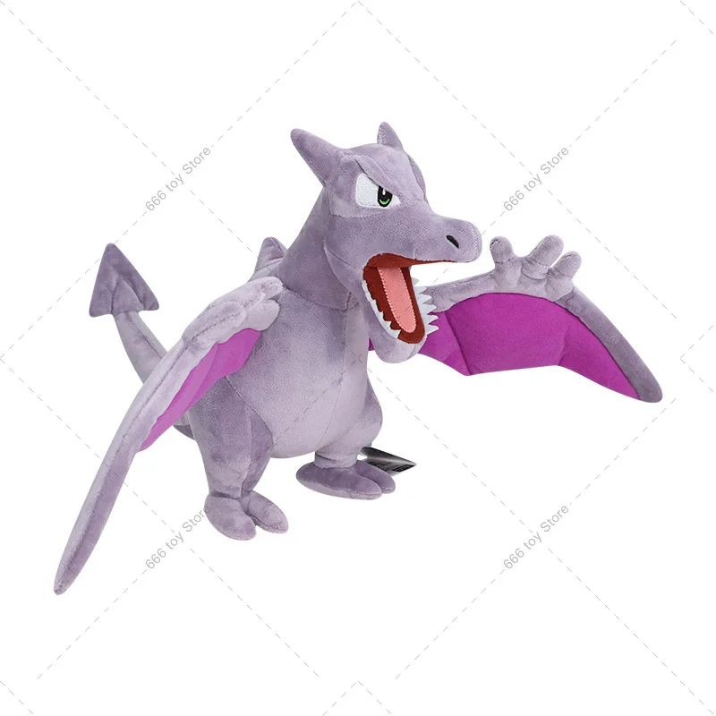 Purple Aerodactyl Plush Stuffed Doll Toy for Kids
