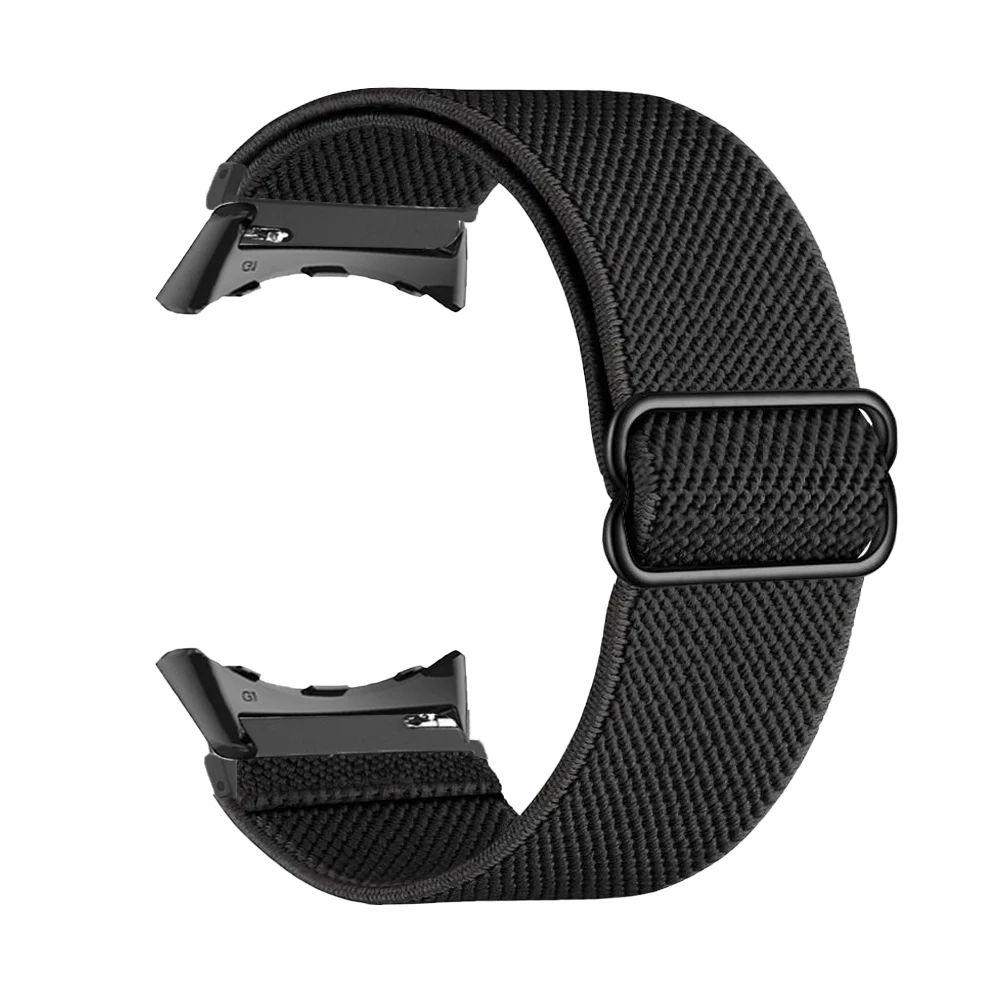 Adjustable Elastic Nylon Scrunchie Band for Watches - Solo Loop Bracelet Accessory