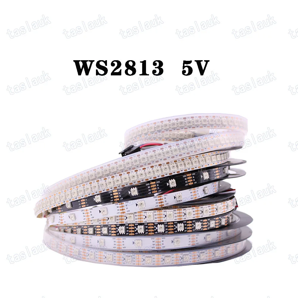 WS2812B WS2811 WS2815 WS2813 RGBIC LED 스트립 WS2812 30/60/144픽셀/Led/m 개별적으로 주소 지정이 가능한 스마트 테이프 조명 DC5V/12V