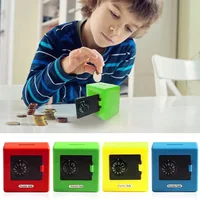 Cartoon Mini Coin Box Toy for Boys Girls Creative Secure Case Piggy Bank Children Gift Passward Deposit Box Educational Toys 1