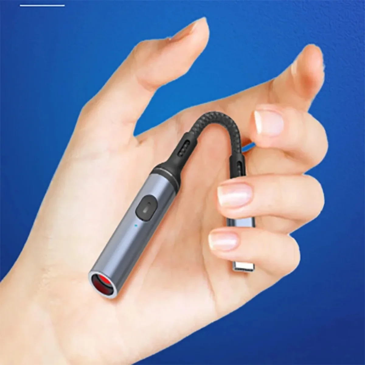Windproof Lighters Mobile Phone Dedicated Outdoor Mobile Phone Cigarette Lighter Compact Into Tungsten Filament Ignition Tool kerosene lighter bbq lighter butane gas lighter cigarette lighter electric arc igniter