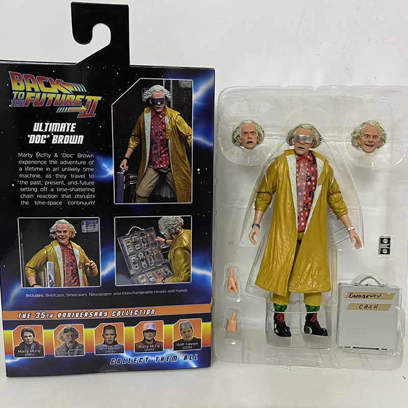 NECA ドク アルティメット Back to the future 2 Amazon.com: NECA - Back to The Future 2 Marty McFly Ultimate